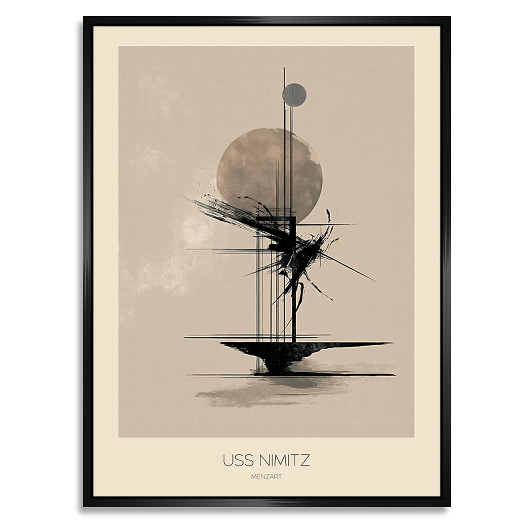 USS Nimitz Alu Dibond Wandbild