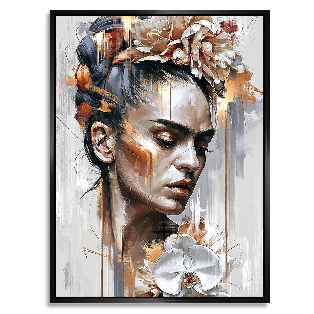 Frida Kahlo Poesie Alu Dibond Wandbild
