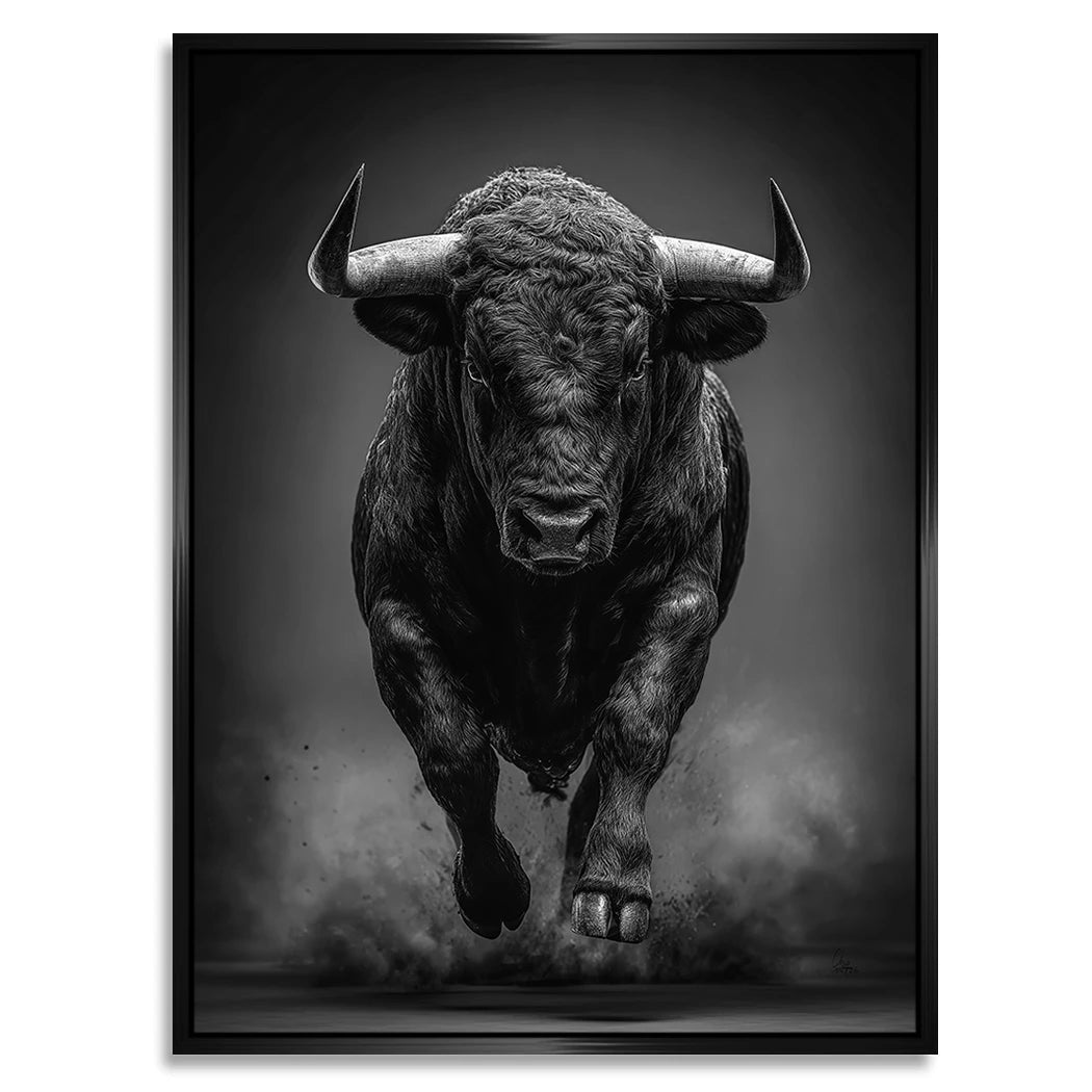 Stier Prestige Alu Dibond Wandbild