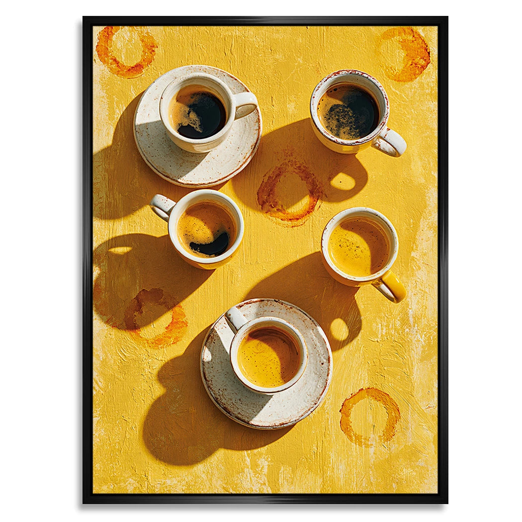 Espresso Atelier Alu Dibond Wandbild