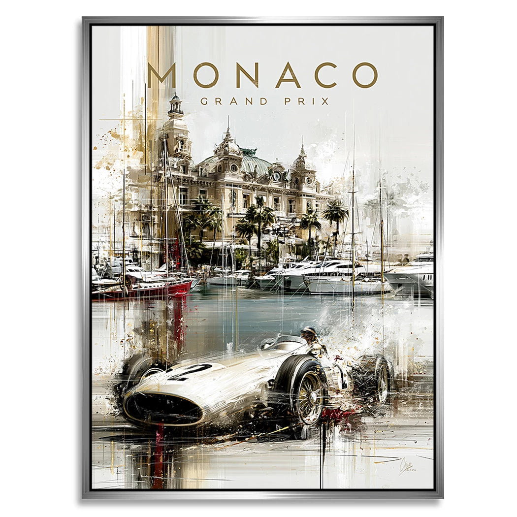 Monaco Prestige Alu Dibond Wandbild