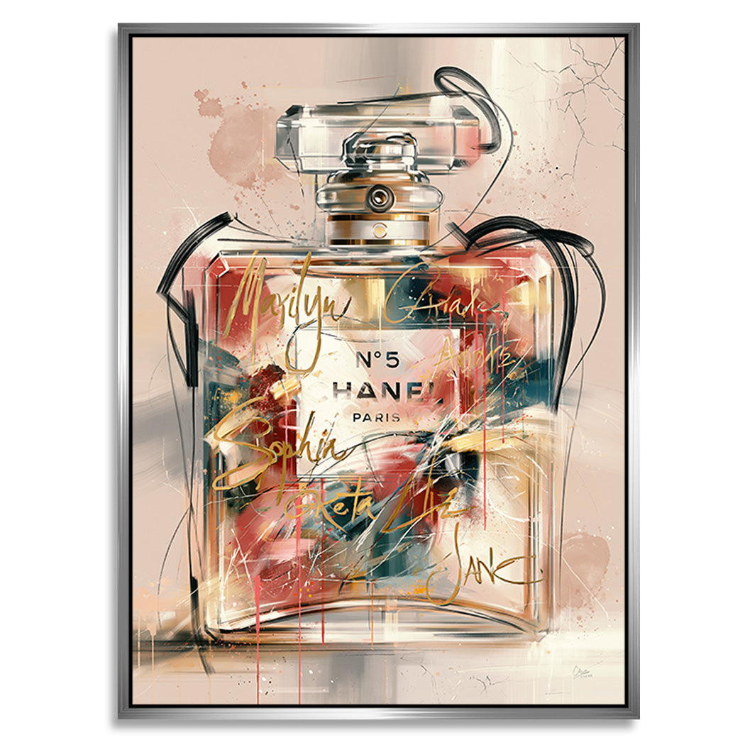 Parfum No. 5 Alu Dibond Wandbild