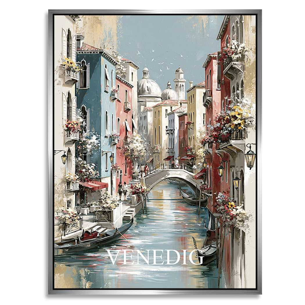 Venedig Serenata Alu Dibond Wandbild