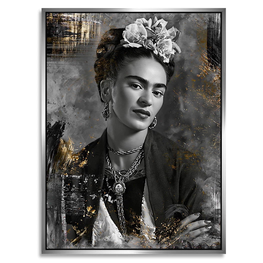 Frida Kahlo Velvet Alu Dibond Wandbild