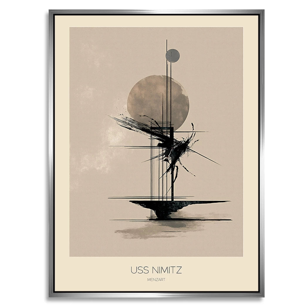 USS Nimitz Alu Dibond Wandbild