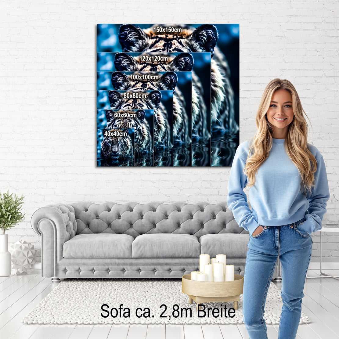 Ford Mustang Shelby Leinwand Bild INGALERIE