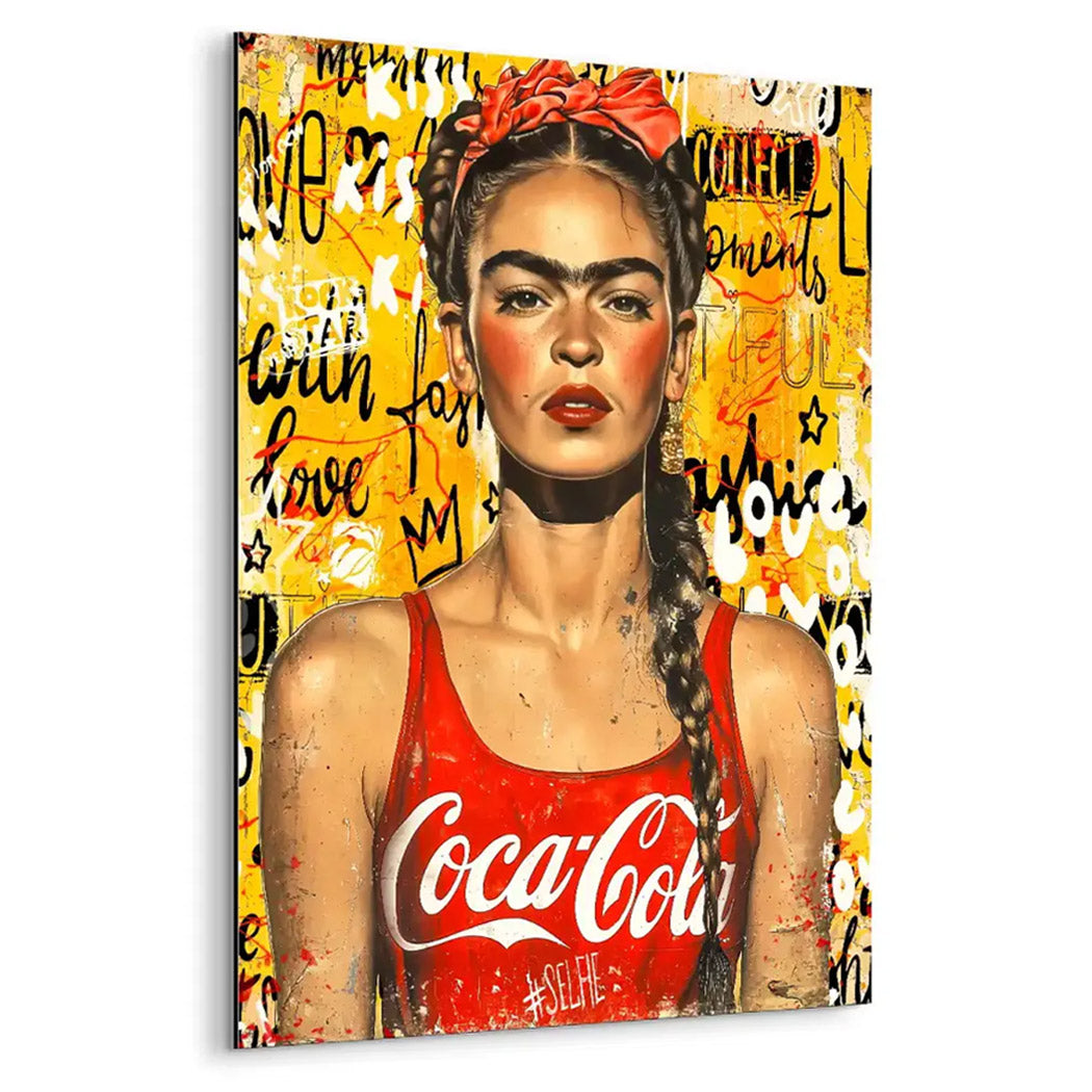 Frida Coke Alu Dibond Bild INGALERIE