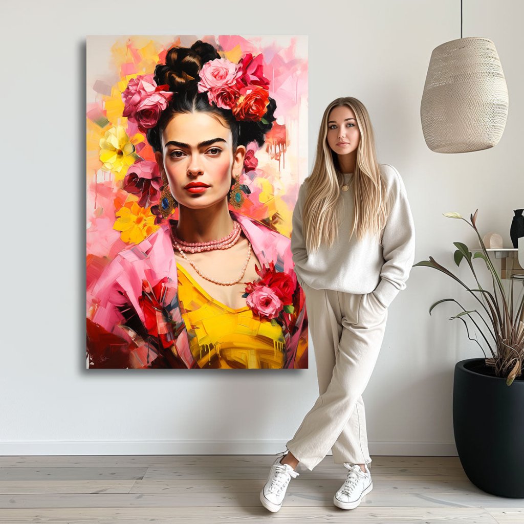 Beauty Frida Leinwand Bild INGALERIE