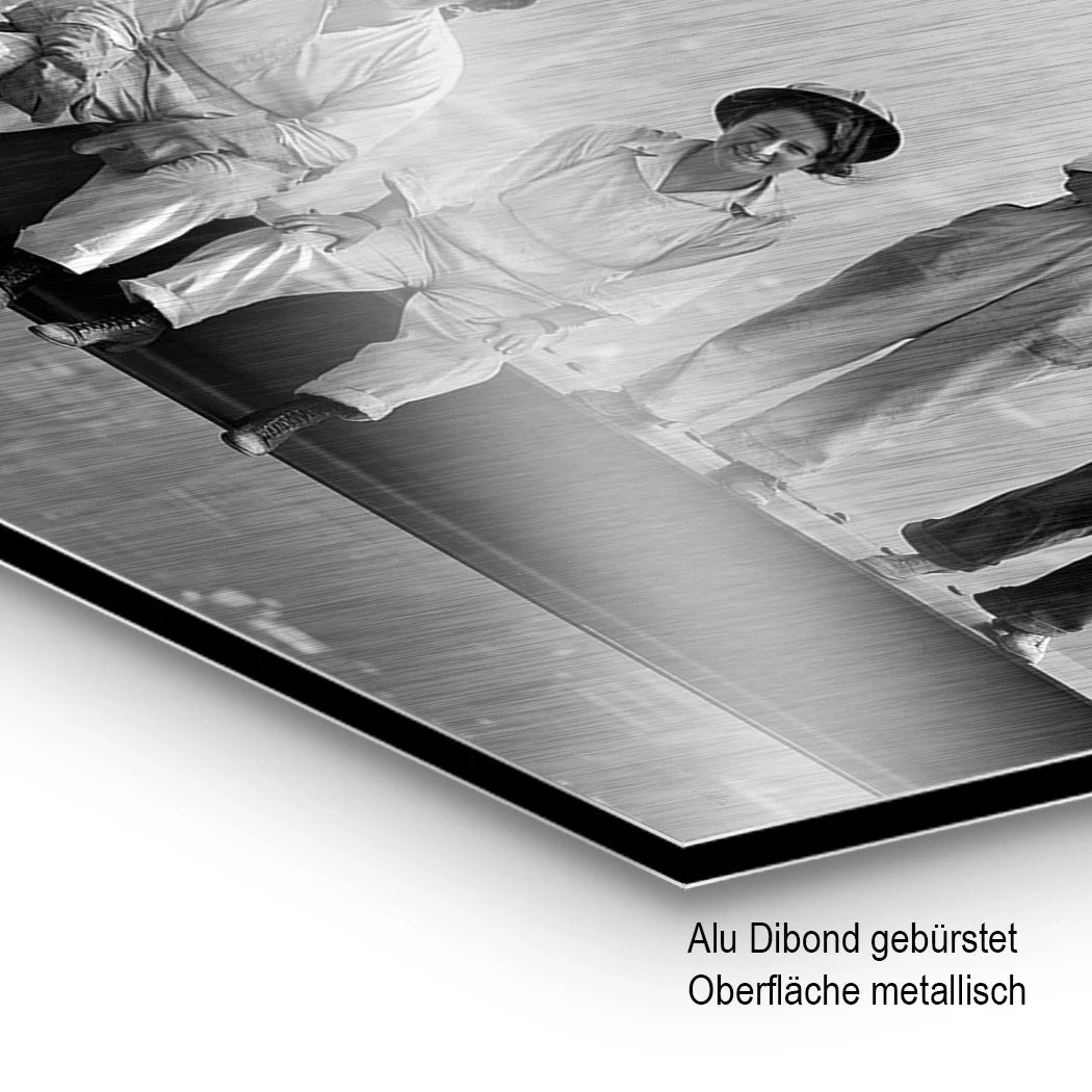 Sky Queens Aluminiumbild gebürstet