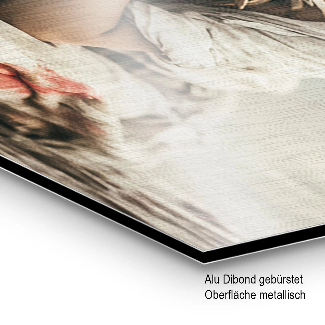 Frida Kahlo Summer Aluminiumbild gebürstet