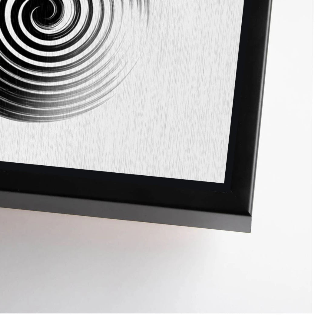 Spiral Harmonie Aluminiumbild gebürstet