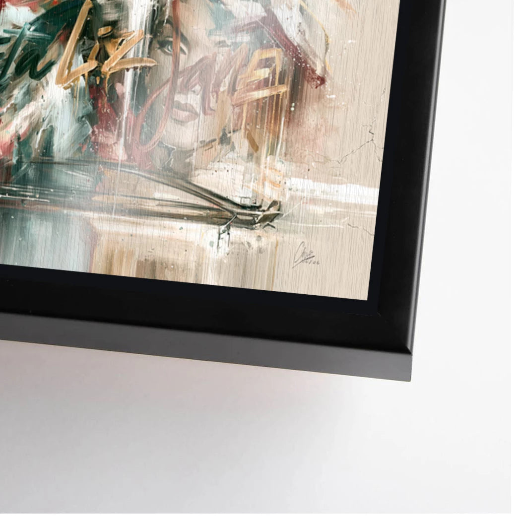 Chanel Popflakon Aluminiumbild gebürstet