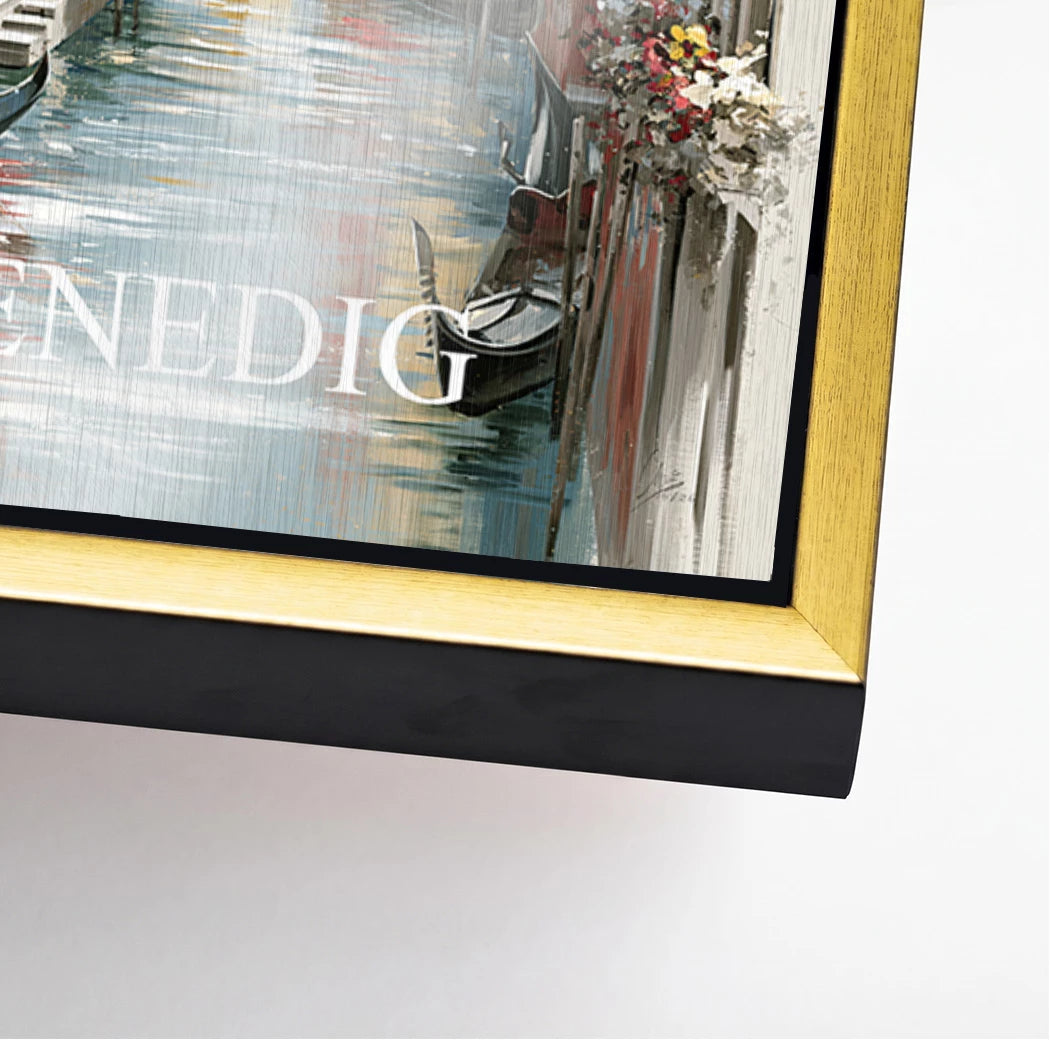 Venedig Serenata Aluminiumbild gebürstet