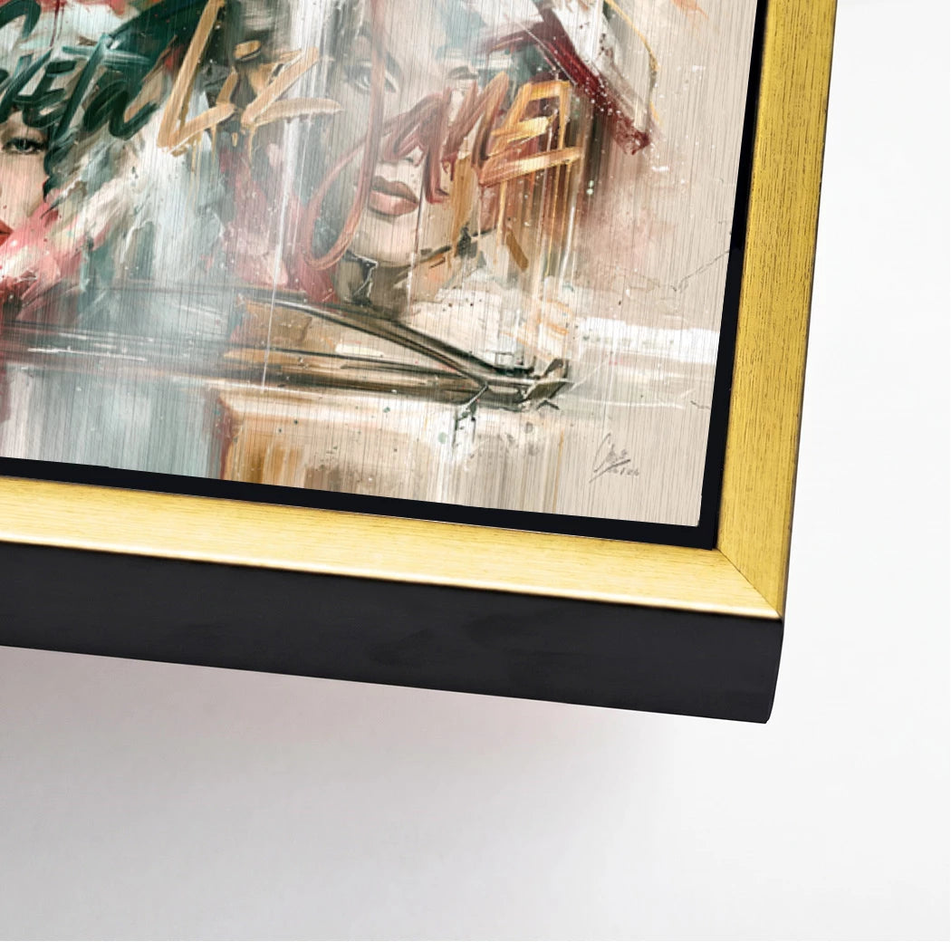 Chanel Popflakon Aluminiumbild gebürstet