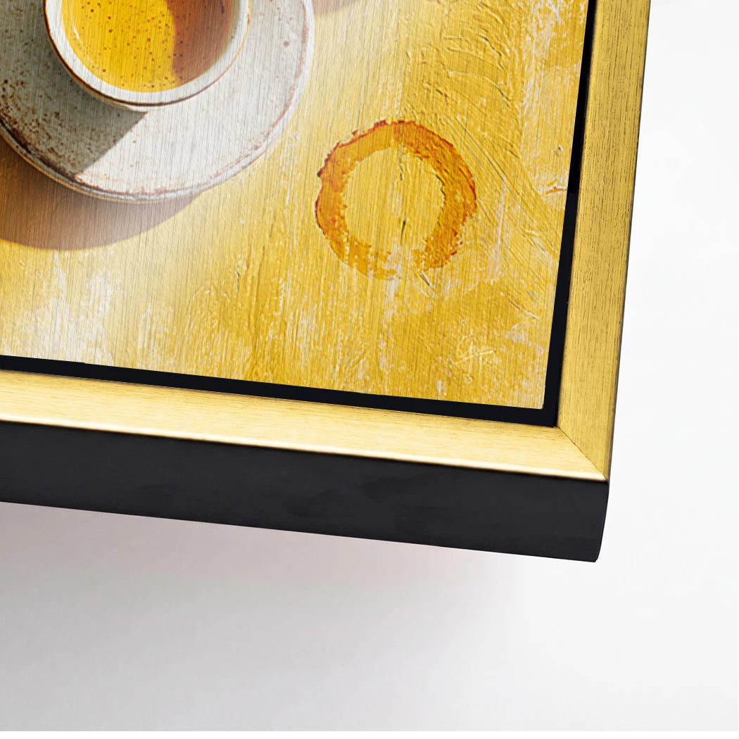 Espresso Atelier Aluminiumbild gebürstet