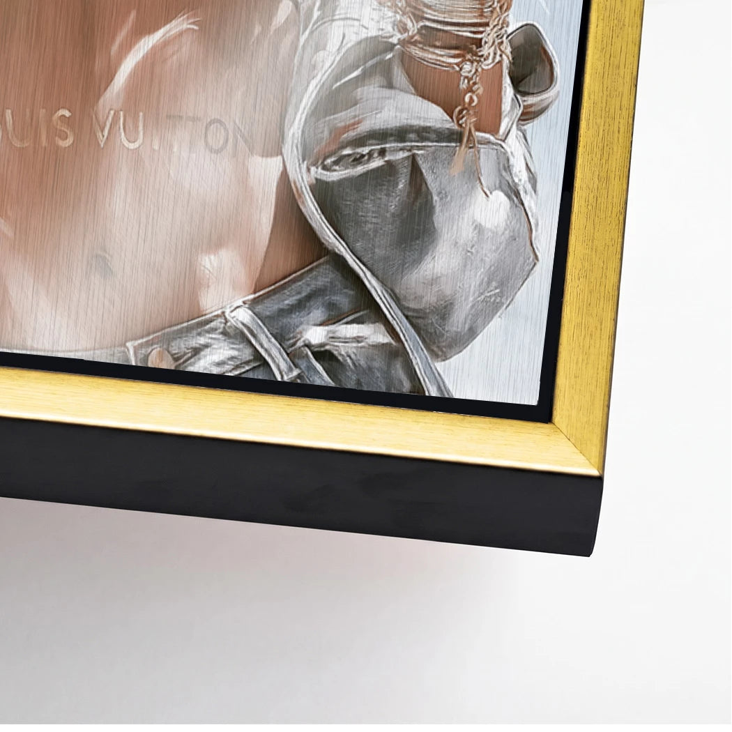 Louis Summer Aluminiumbild gebürstet