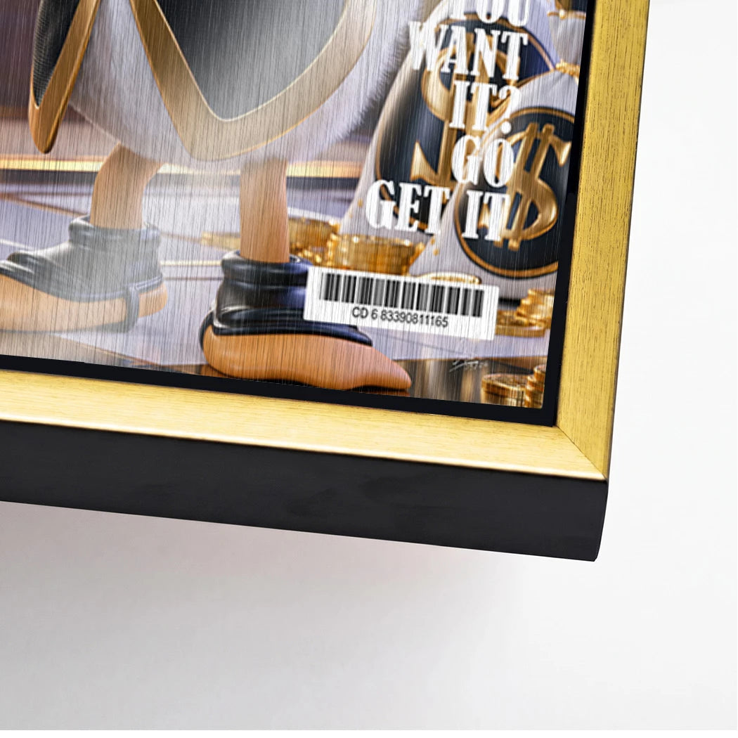 Forbes Dagobert Time Aluminiumbild gebürstet