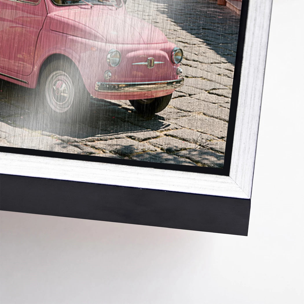 Rosa Cinquecento Aluminiumbild gebürstet