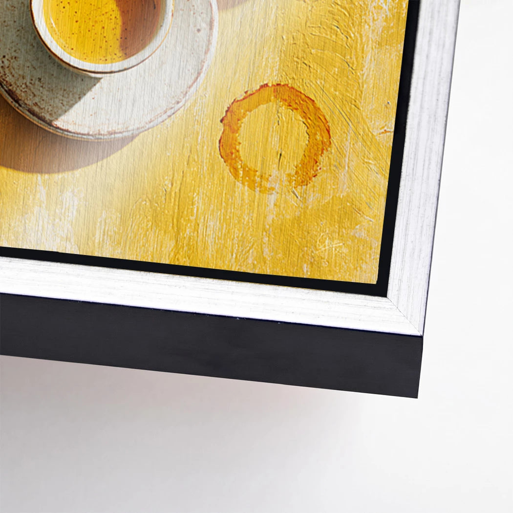 Espresso Atelier Aluminiumbild gebürstet