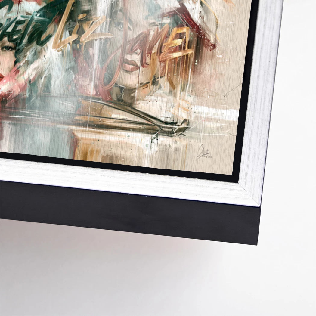 Chanel Popflakon Aluminiumbild gebürstet