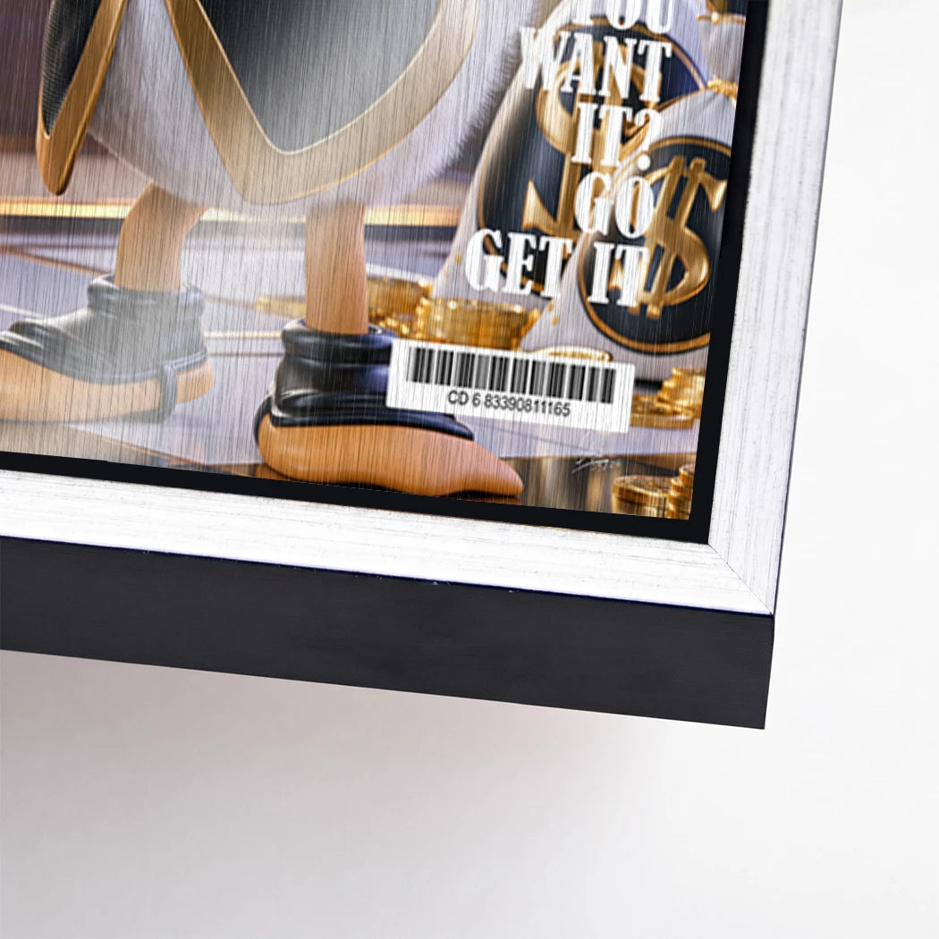 Forbes Dagobert Time Aluminiumbild gebürstet