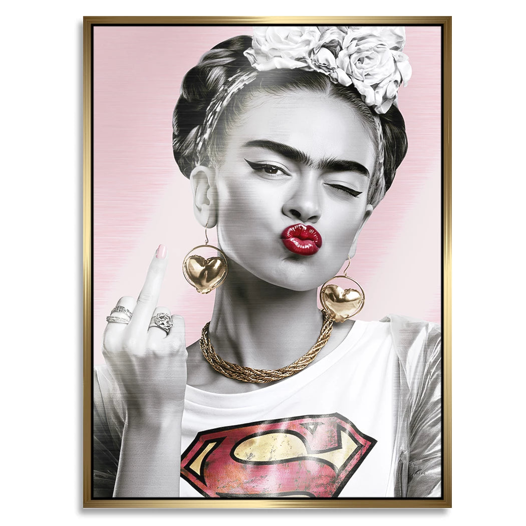Frida Suprema Aluminiumbild gebürstet