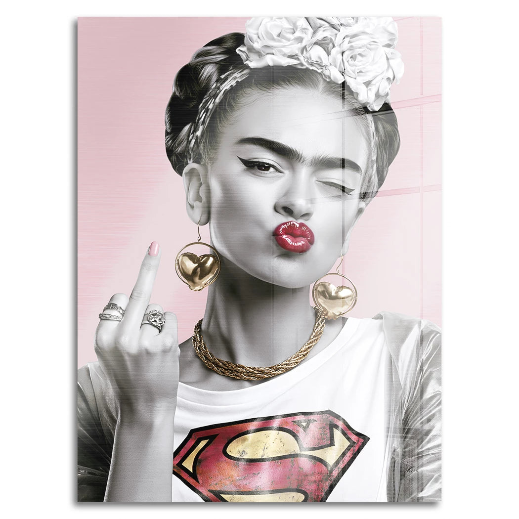 Frida Suprema Aluminiumbild gebürstet