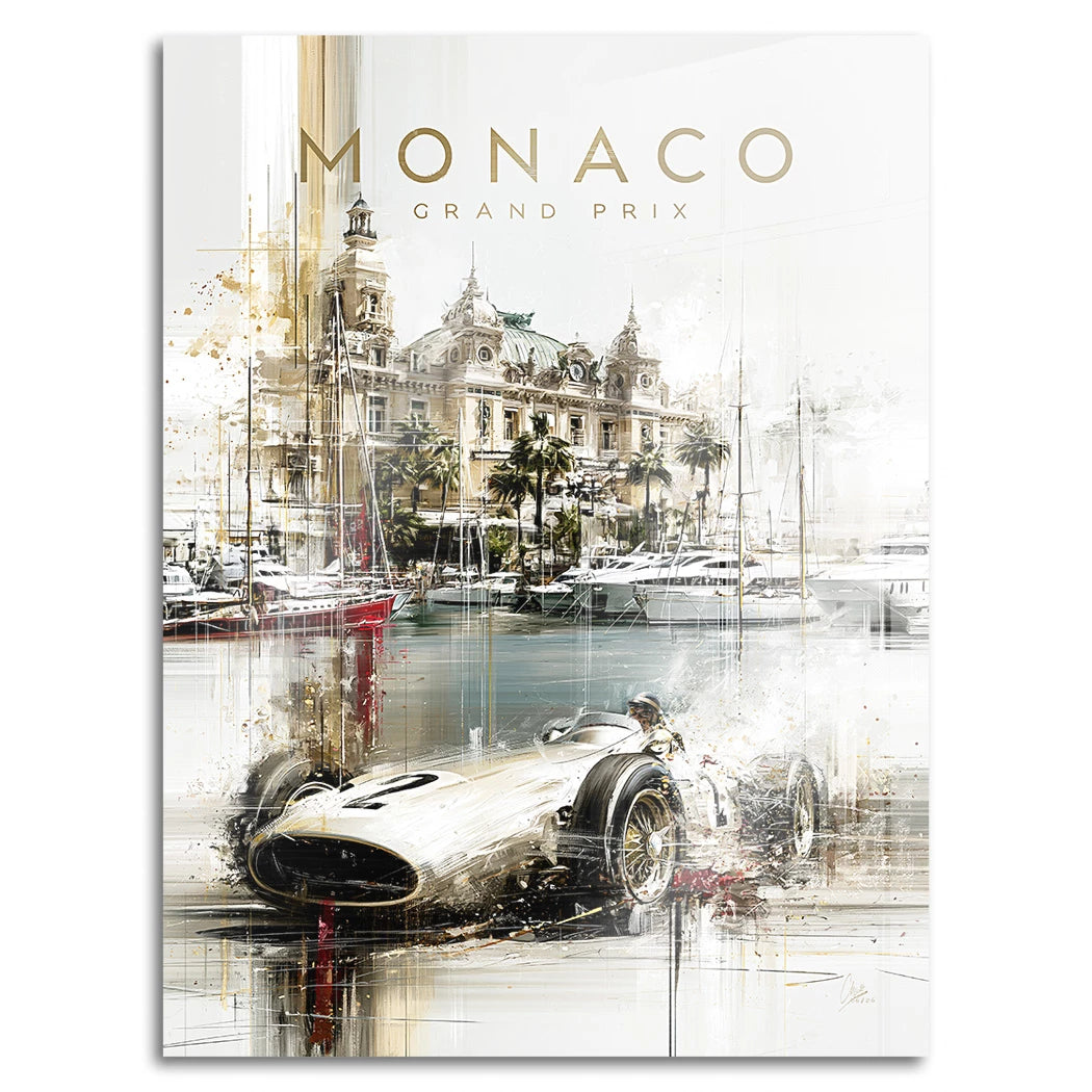 Monaco Prestige Aluminiumbild gebürstet
