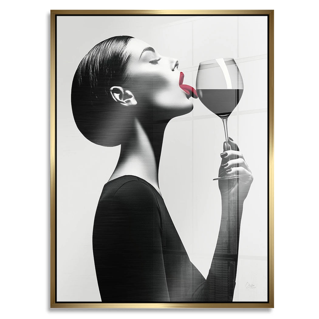 Wine Affair Aluminiumbild gebürstet