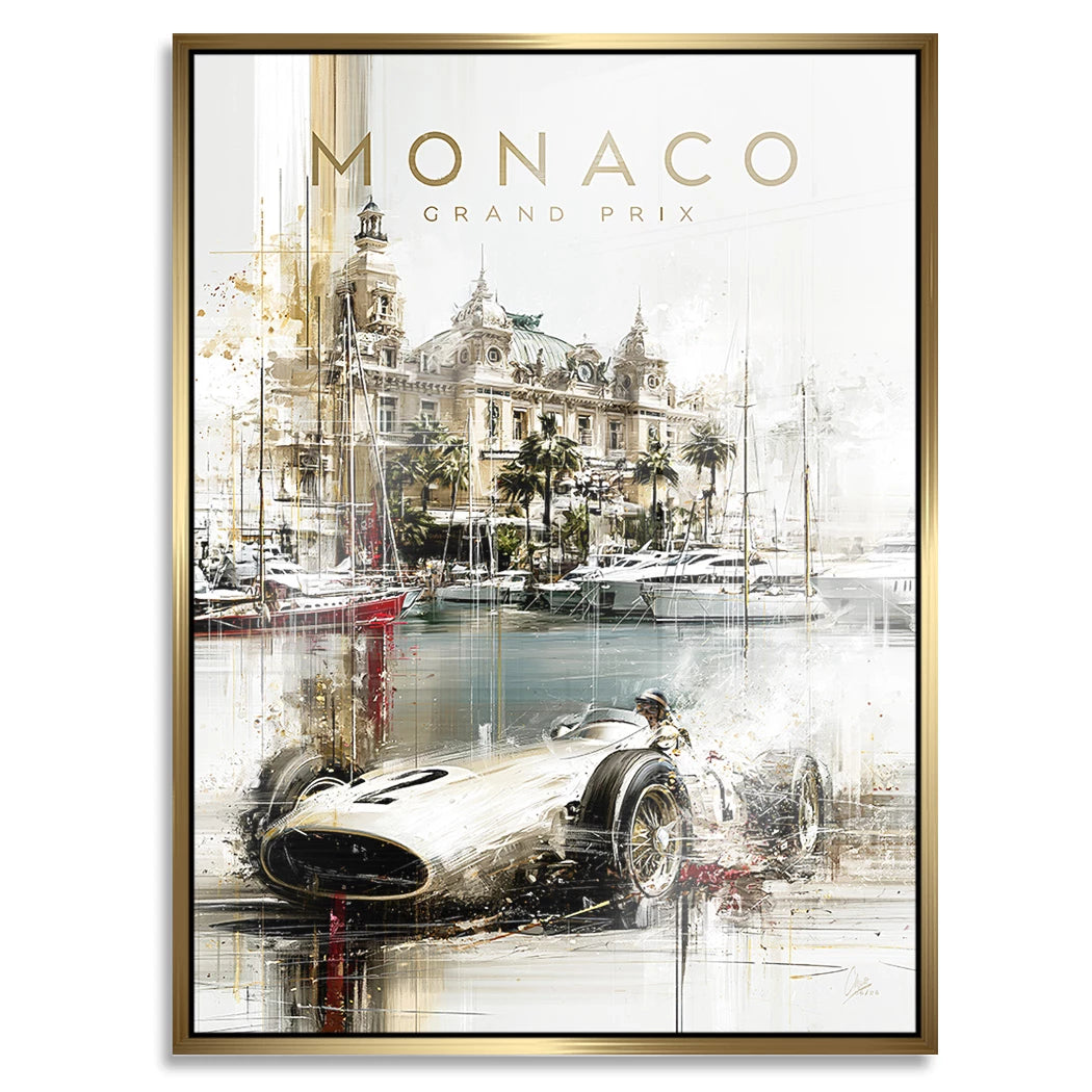 Monaco Prestige Aluminiumbild gebürstet