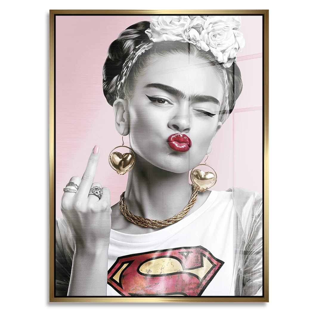 Frida Suprema Aluminiumbild gebürstet