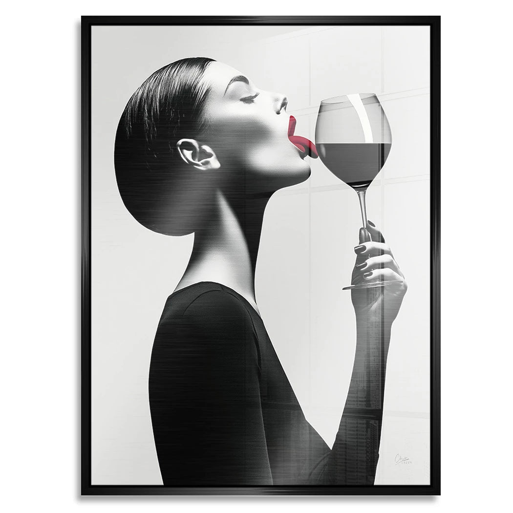 Wine Affair Aluminiumbild gebürstet