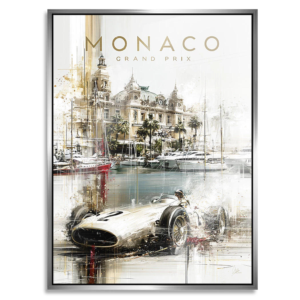 Monaco Prestige Aluminiumbild gebürstet