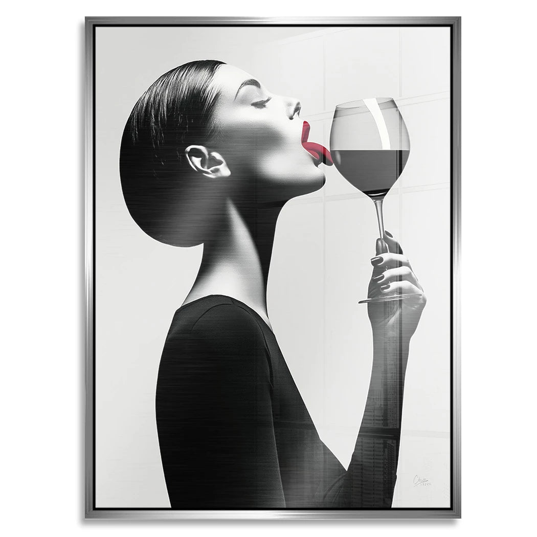Wine Affair Aluminiumbild gebürstet