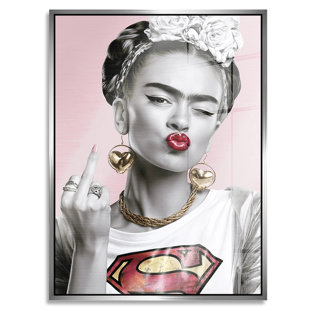 Frida Suprema Aluminiumbild gebürstet