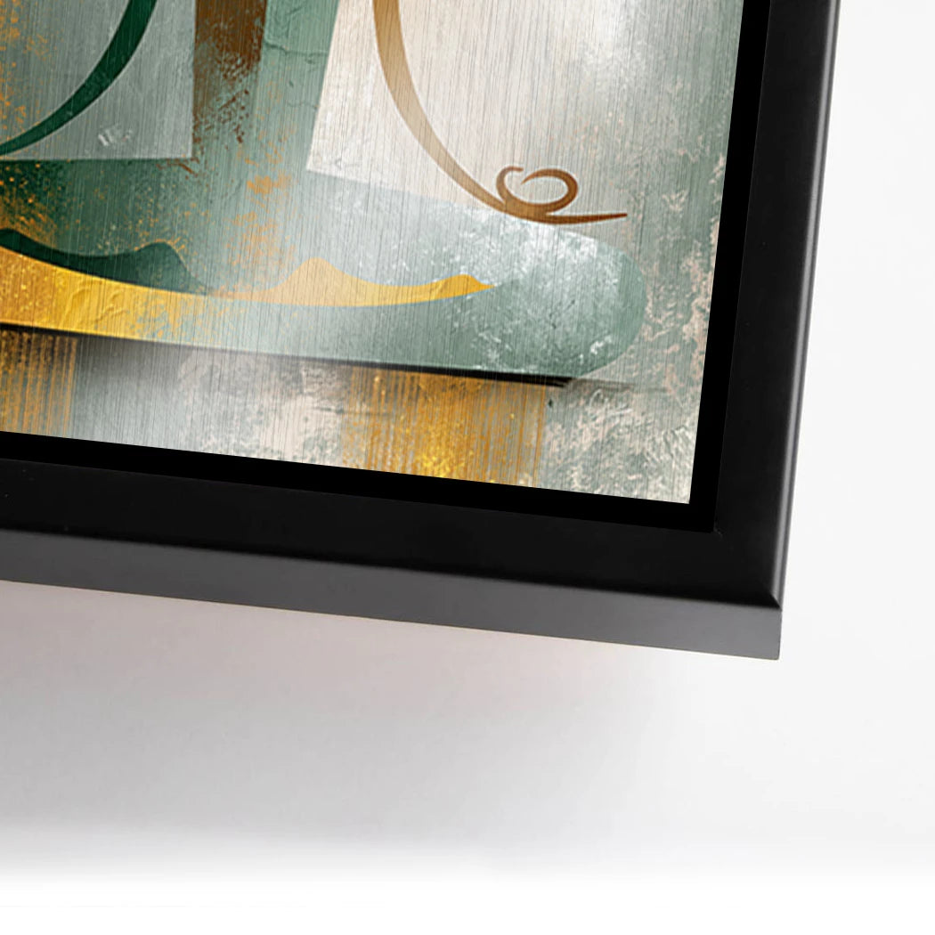 Buddha Harmonie Aluminiumbild gebürstet