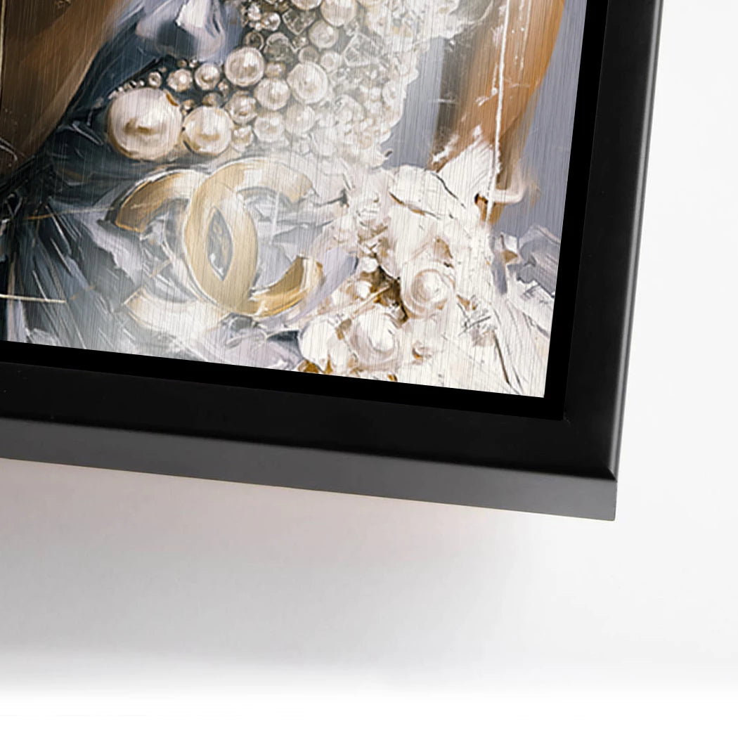 Marilyn Monroe Deluxe Aluminiumbild gebürstet