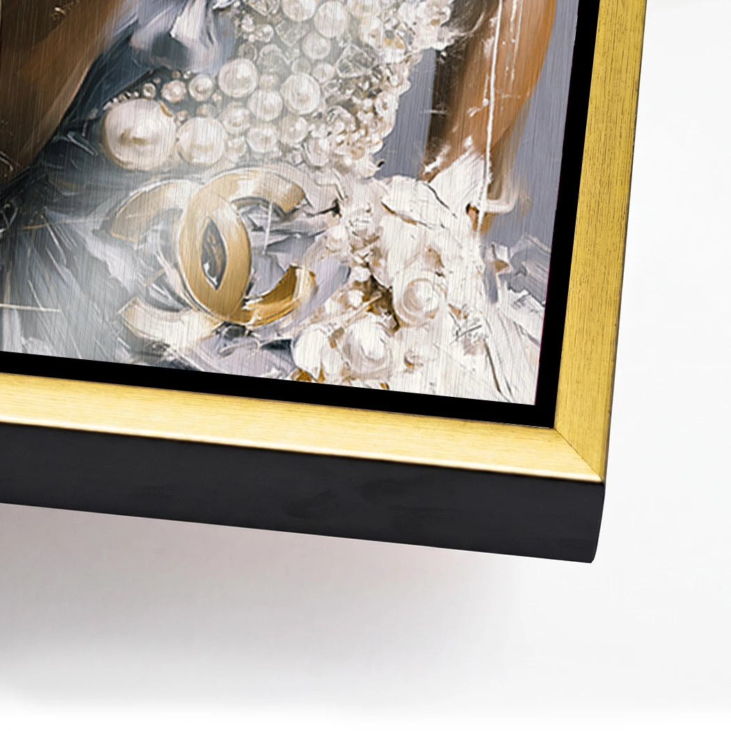 Marilyn Monroe Deluxe Aluminiumbild gebürstet