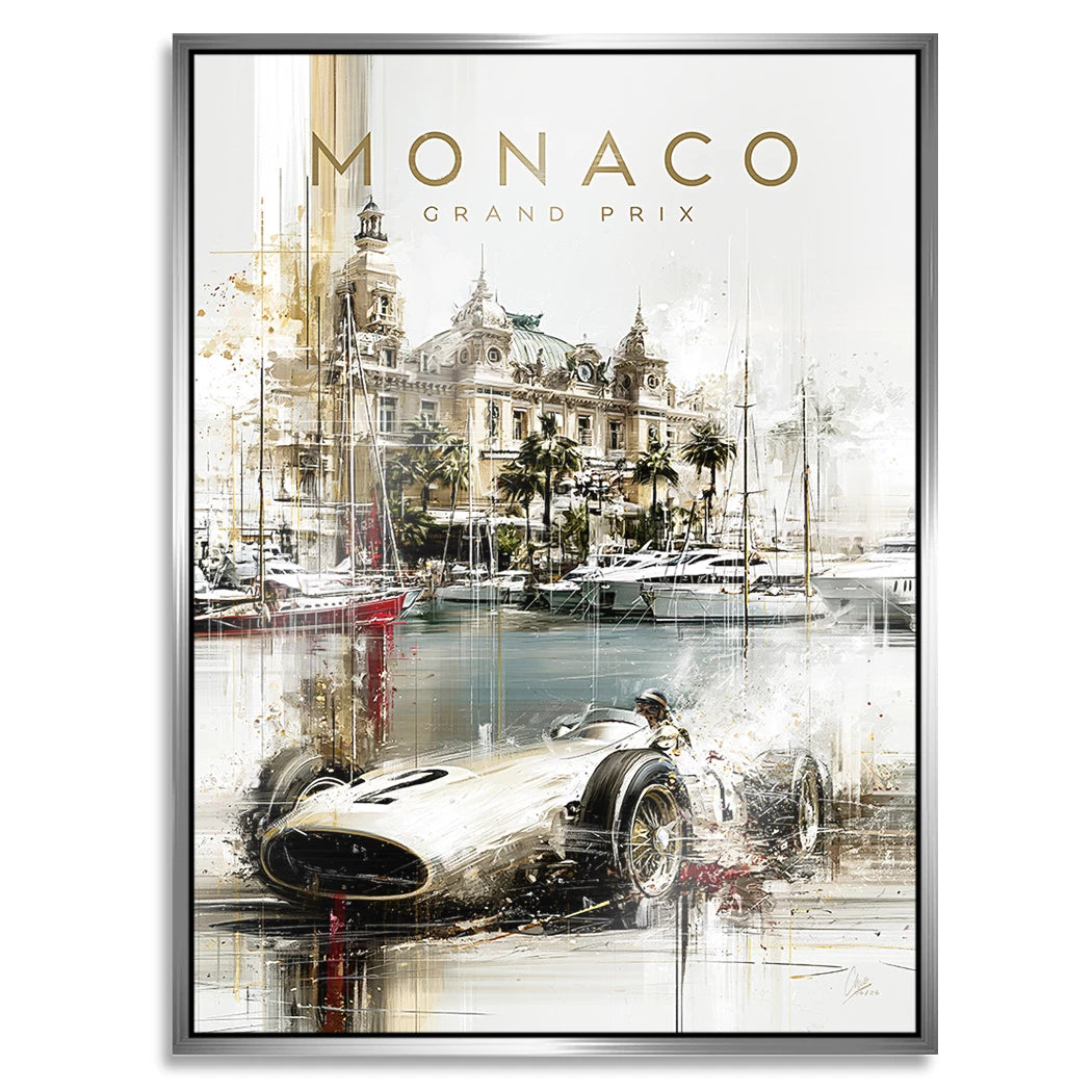 Monaco Prestige Aluminiumbild gebürstet