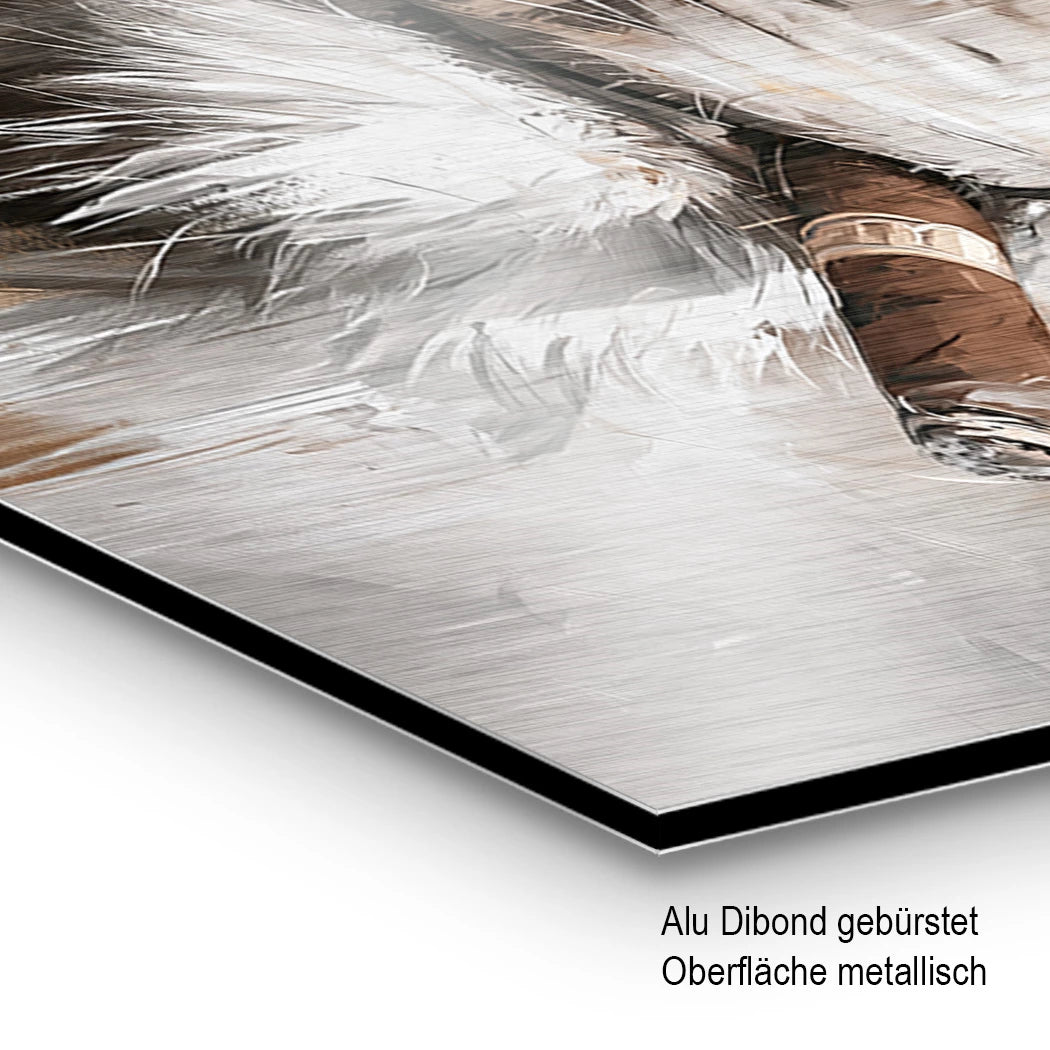 Royal Lion Aluminiumbild gebürstet