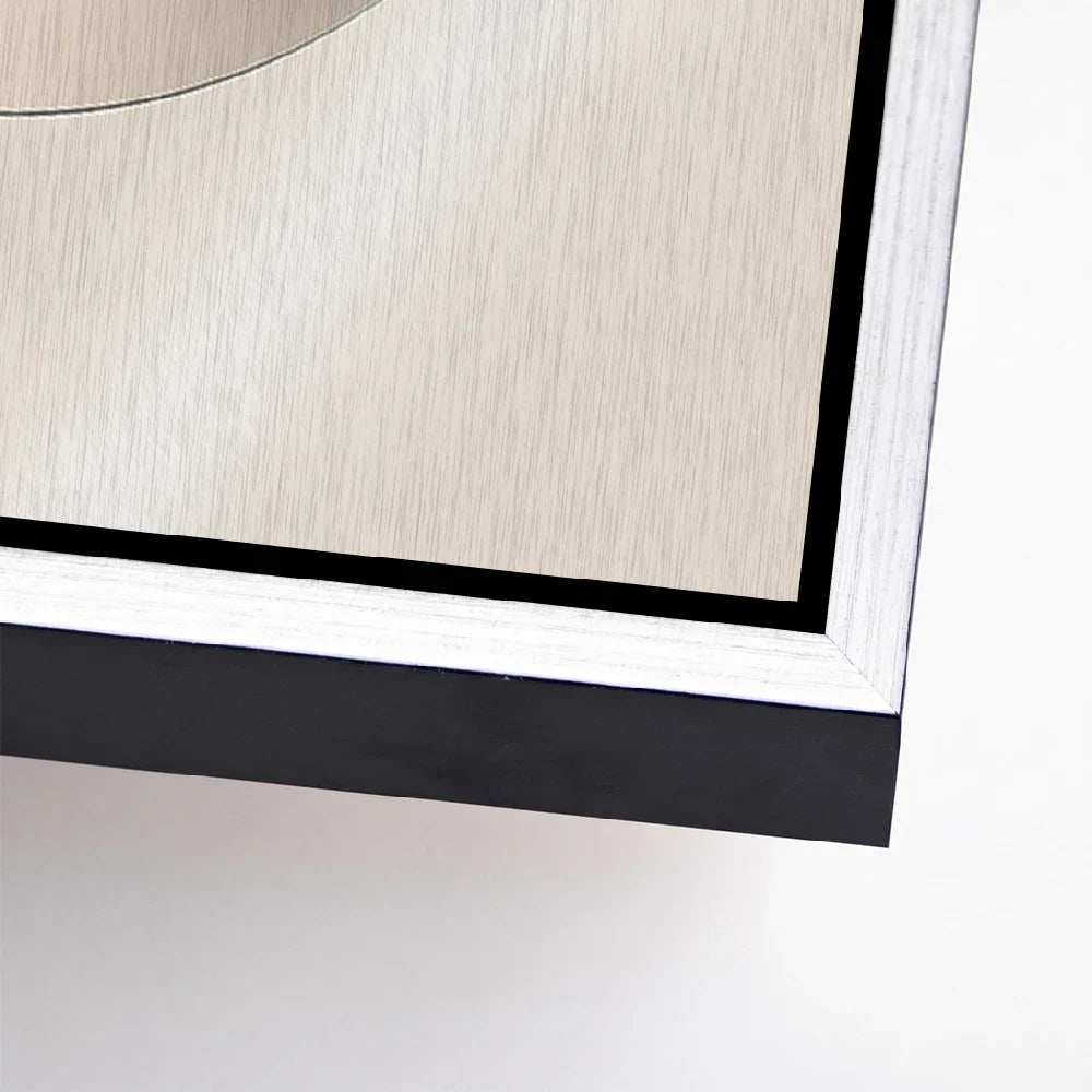 Modern Balance Aluminiumbild gebürstet