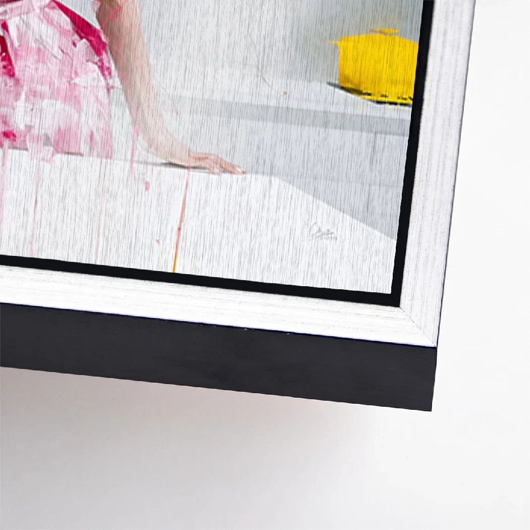 Audrey Hepburn und Marilyn Monroe Aluminiumbild gebürstet