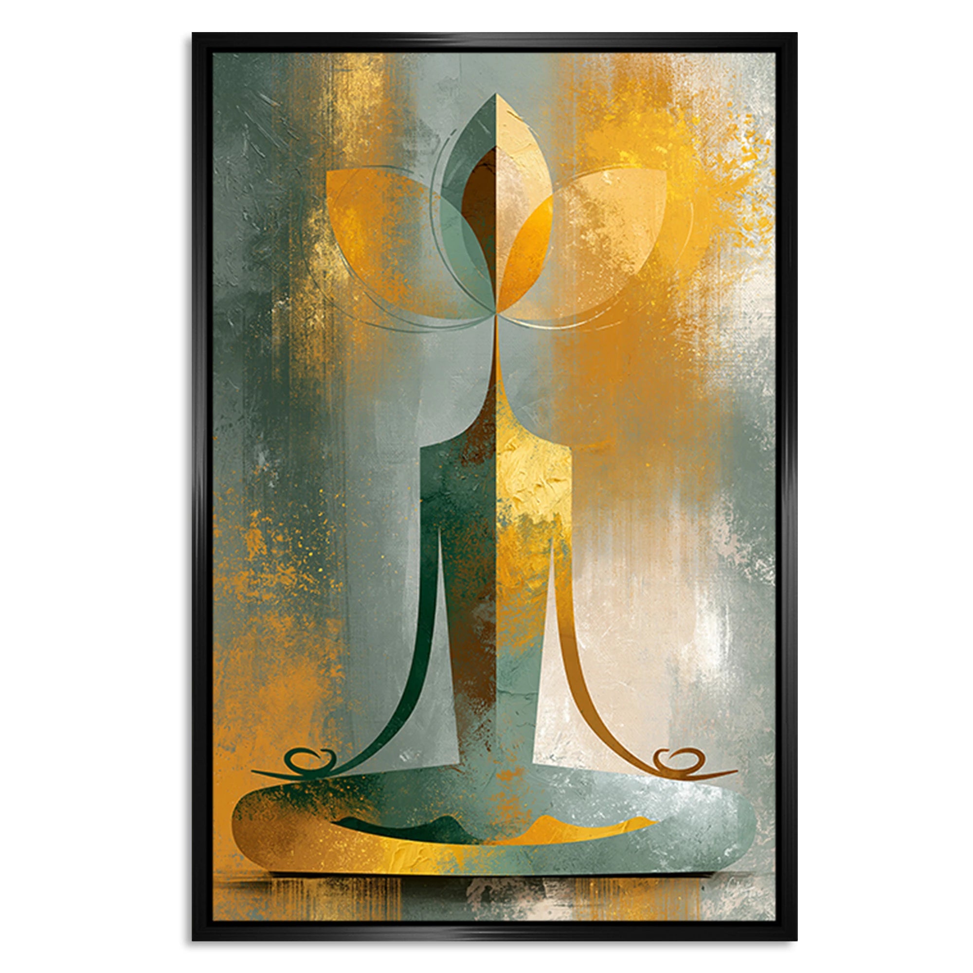 Buddha Harmonie Leinwand Bild