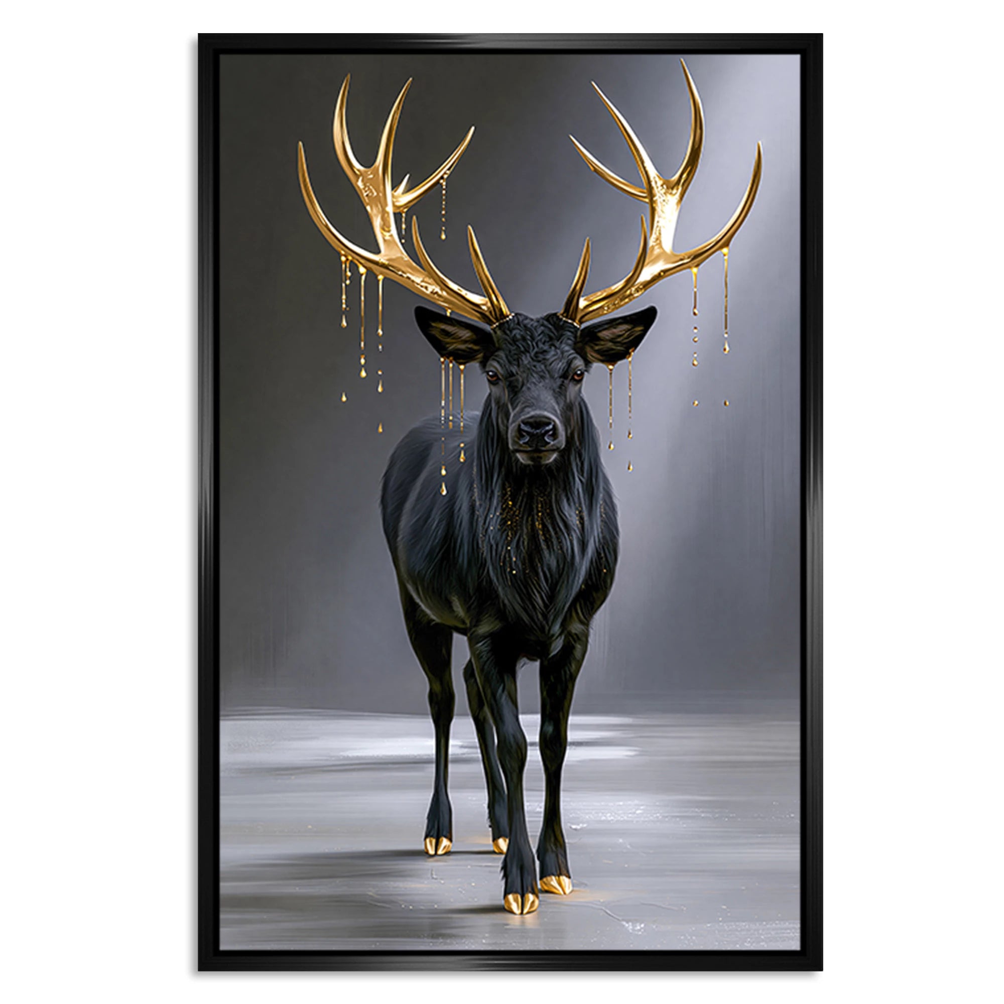 Hirsch Royal Leinwand Bild