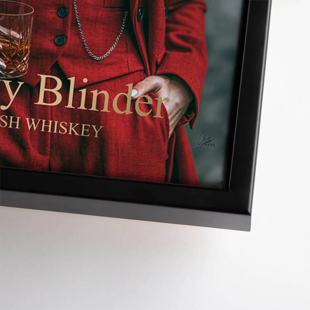 Peaky Blinder Lady Leinwand Bild