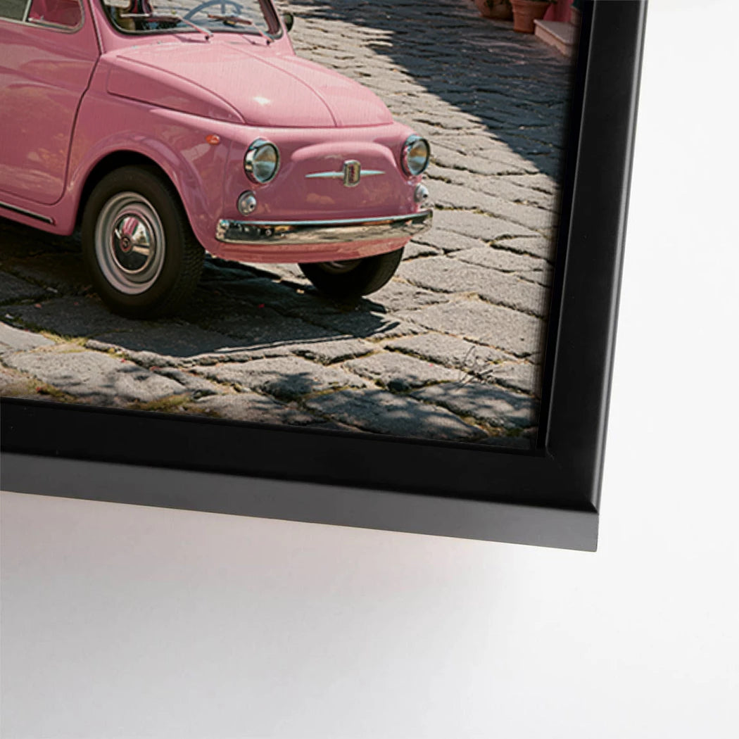 Rosa Cinquecento Leinwand Bild