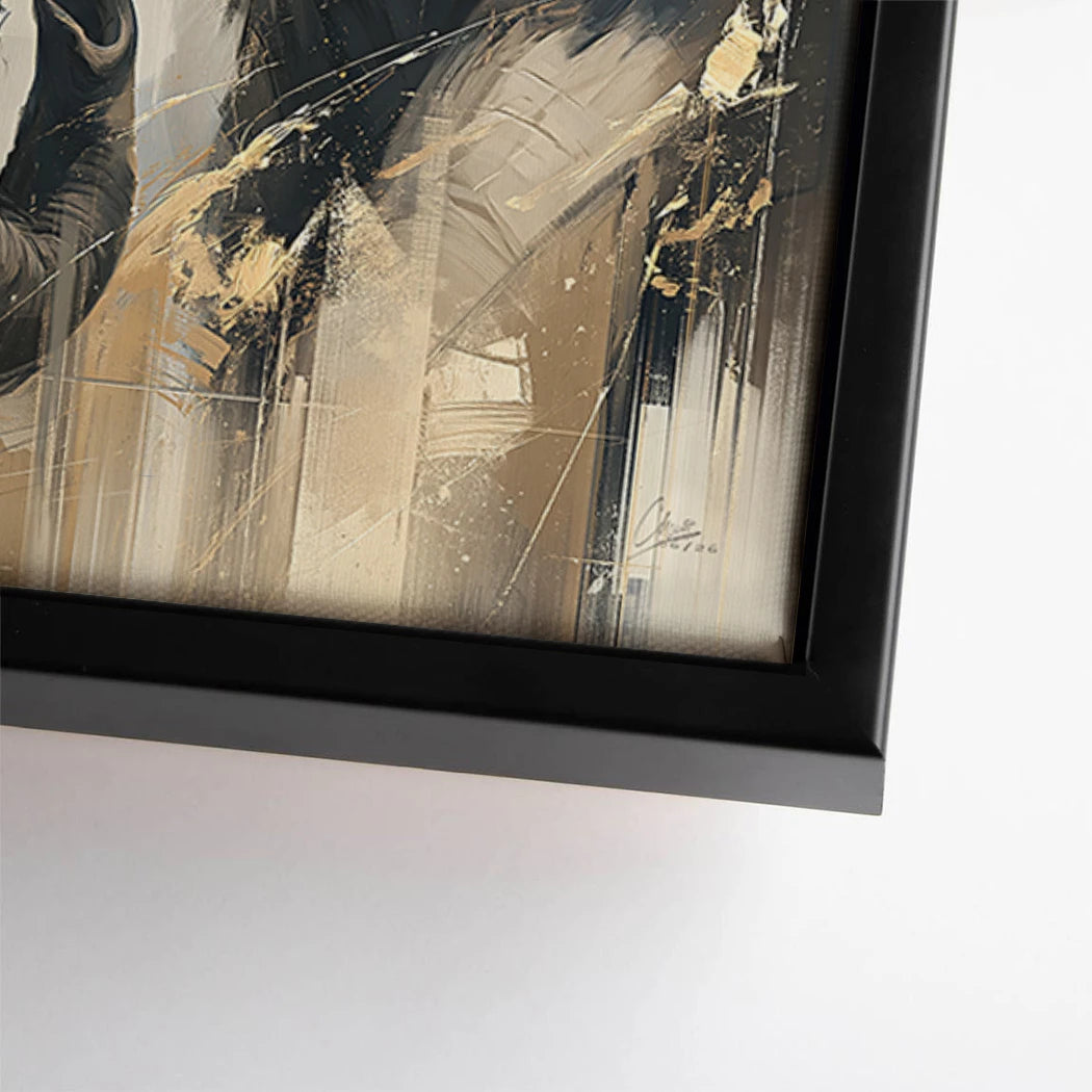 Goldener Elefant Leinwand Bild