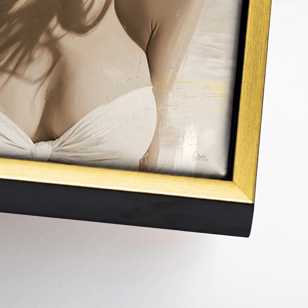 Marilyn Monroe Summer Smile Leinwand Bild