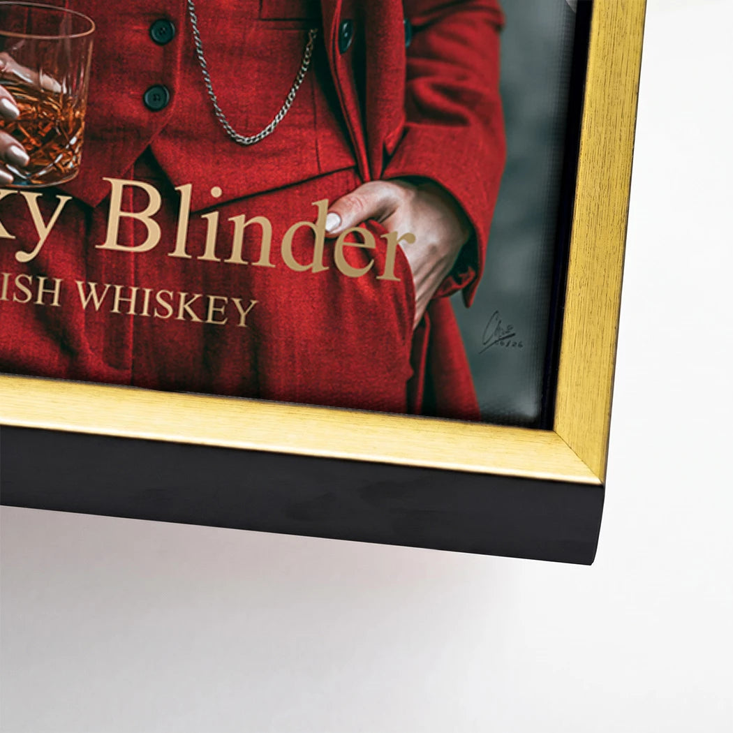 Peaky Blinder Lady Leinwand Bild