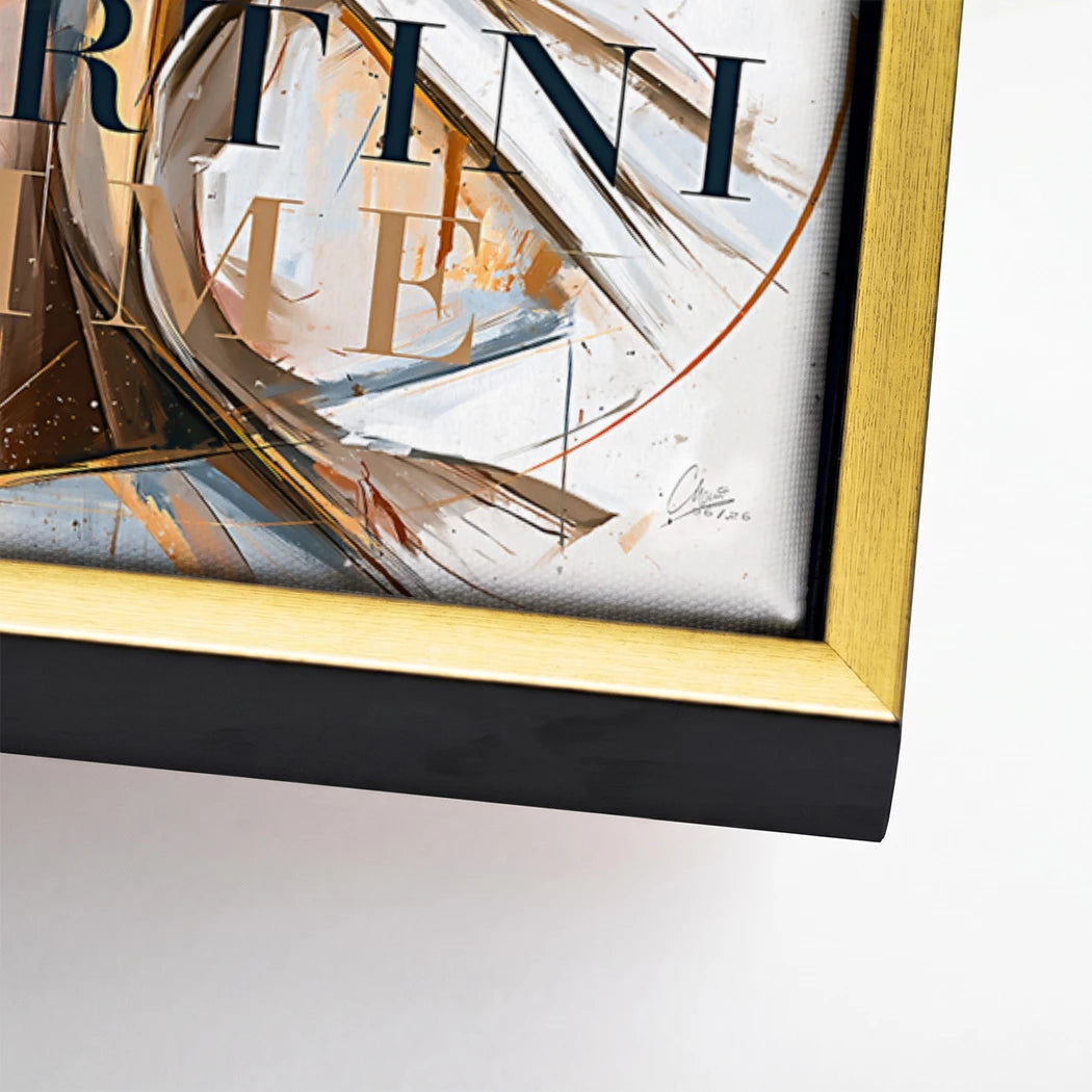 Martini Diva Leinwand Bild